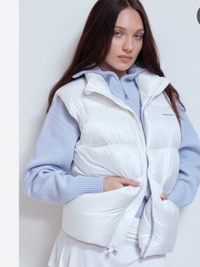Madhappy Limited Edition Cozy White Puffer Vest Size Medium